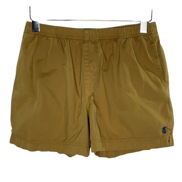 Chubbies M Mens Easy Shorts Cotton Twill Pull On Casual Travel Khaki - Picture 1 of 9
